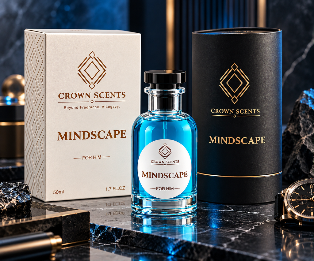 Mindscape Fragrance Blue Luxury Bottle